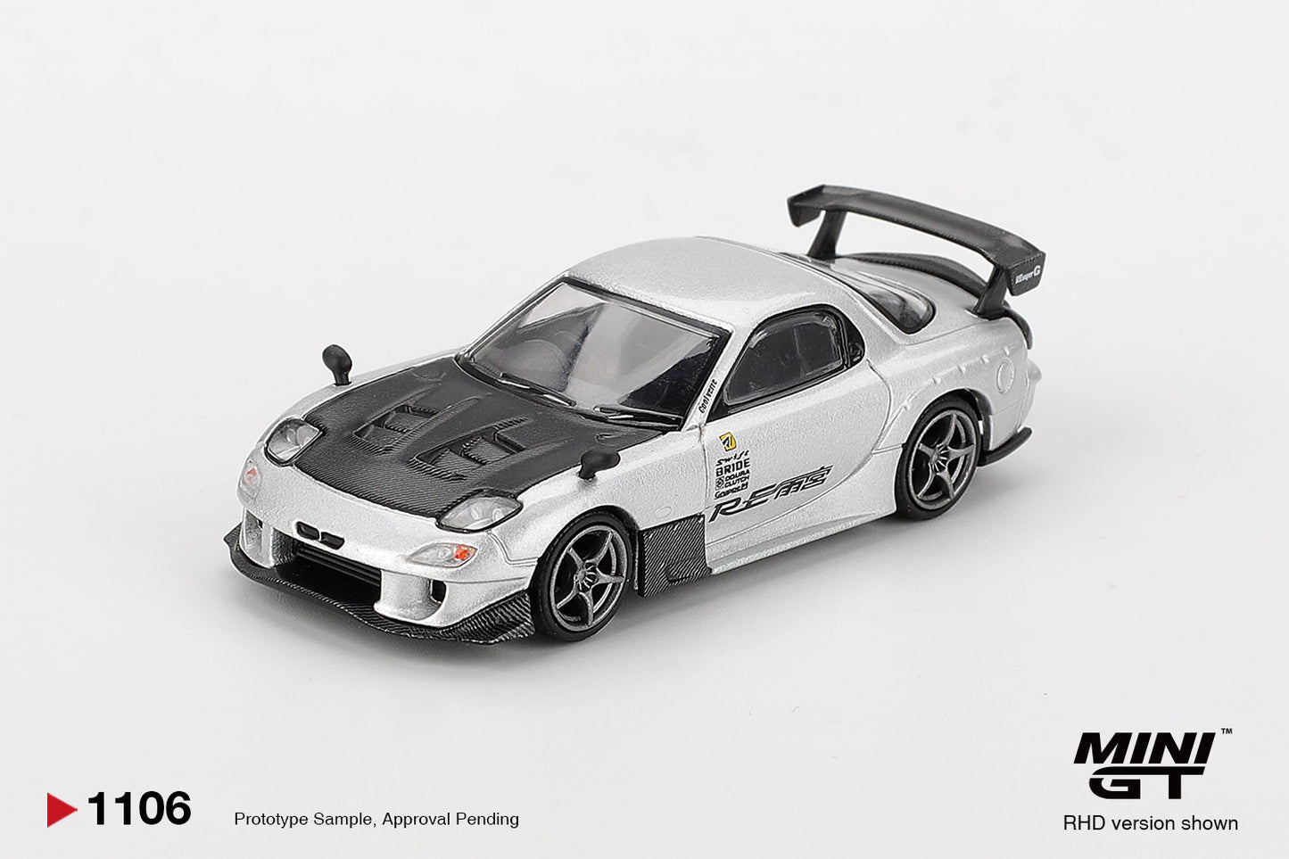 #1106 - Mazda RX-7 RE-Amemiya (Silver Metallic)