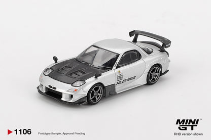 #1106 - Mazda RX-7 RE-Amemiya (Silver Metallic)