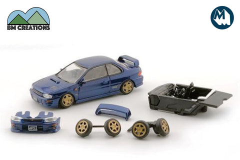 Subaru Imprezza GC8 WRX Type-R with exra wheels and parts (Blue)