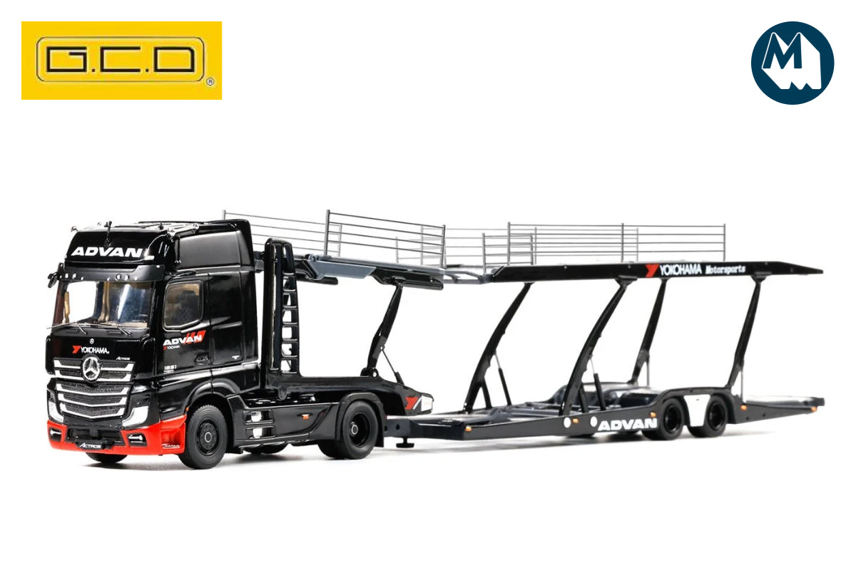 1:64 Mercedes-Benz Actros Auto Transporter "Advan Livery"