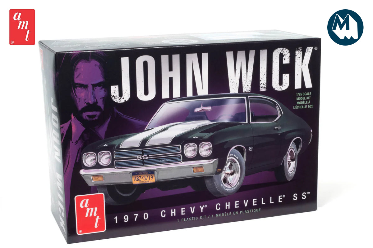 1:25 - 1970 Chevy Chevelle / John Wick (Model Kit)
