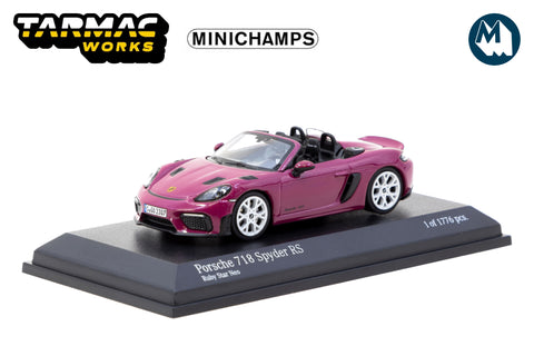 [Pre-Order] Porsche 718 Spyder RS (Ruby Star Neo)