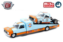 1973 Chevrolet C30 Wedge Truck & 1978 Chevrolet Silverado 10 Bedless - Gulf Livery