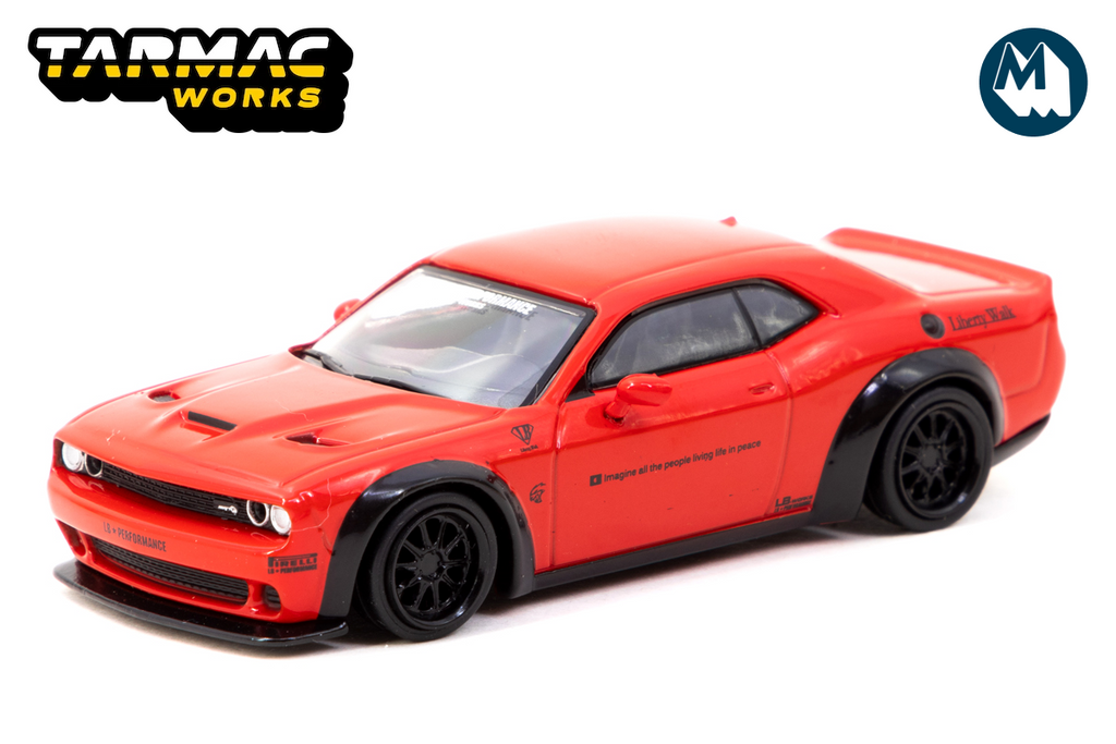 LB-WORKS Dodge Challenger SRT Hellcat (Red) – Modelmatic