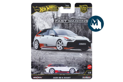 [Pre-Order] Hot Wheels Car Culture 2025 Mix 4 Fast Wagons 2 / Full sets & cases