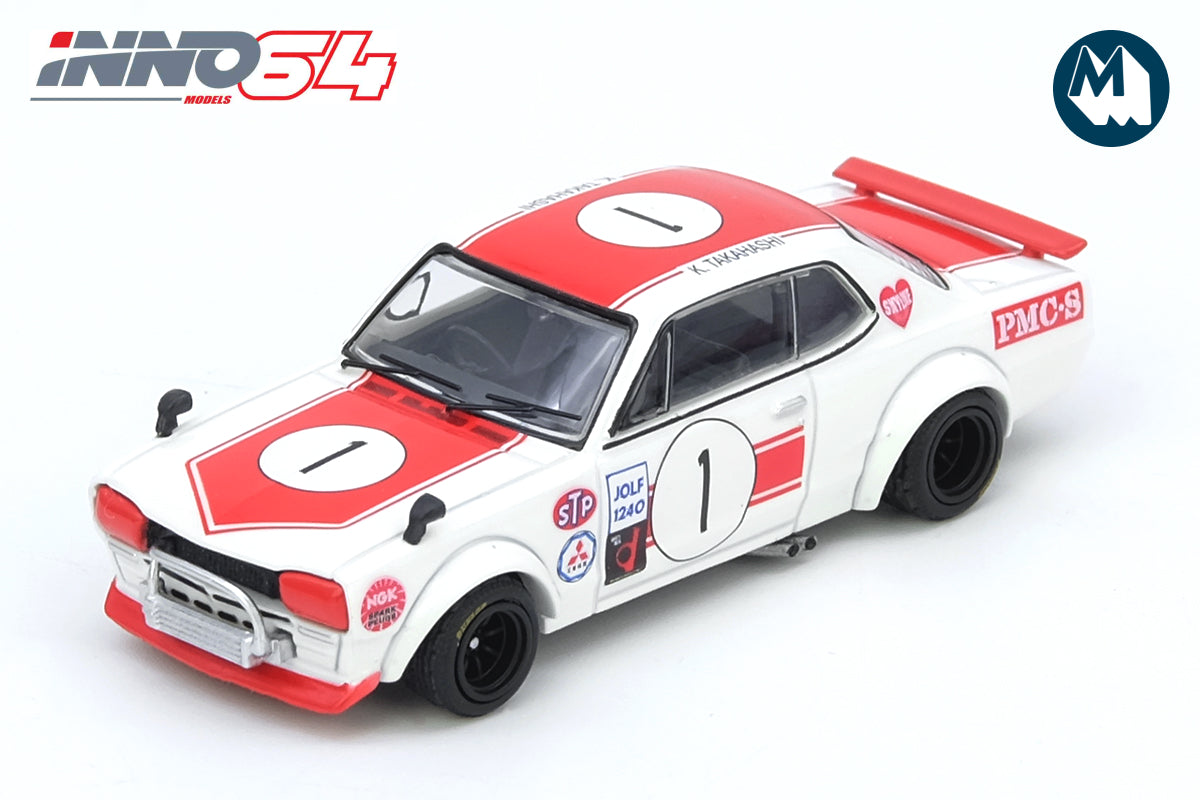 Skyline 2000GT-R (KPGC10) #1 Takahashi Kunimitsu Fuji Masters 250Km 1971