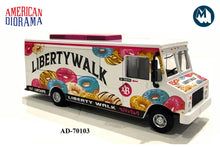 1:64 American Diorama Food Truck - Liberty Walk LB Cafe Truck Truck (AD-70103)