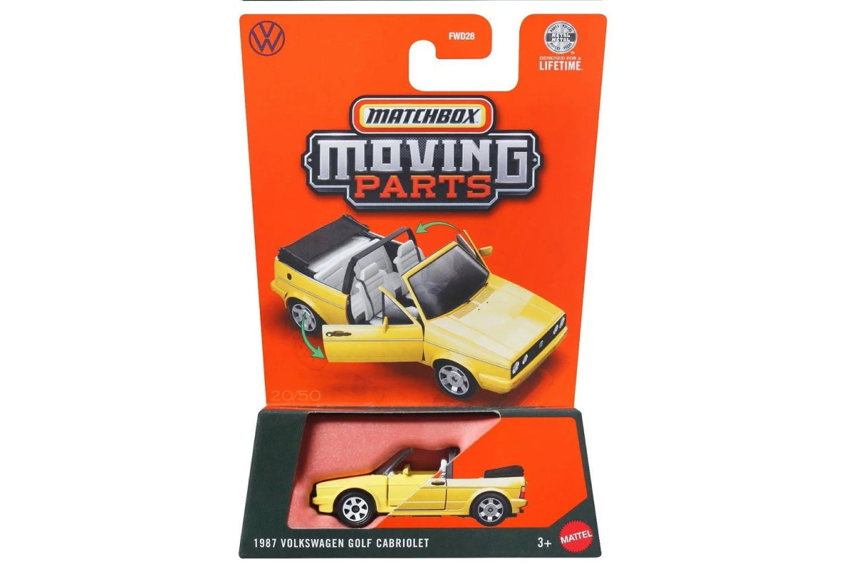 2026 #20 - 1987 Volkswagen Golf Cabriolet (Yellow)