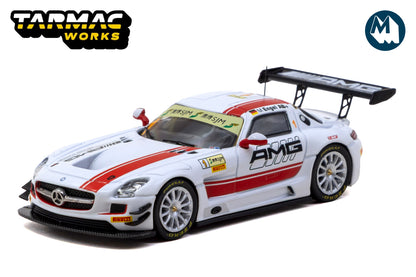[Pre-Order] Mercedes-Benz SLS AMG GT3 + Trading Cards - Macau GT Cup - FIA GT World Cup 2015 Winner, Maro Engel