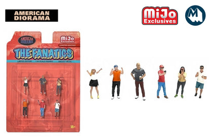 1:64 American Diorama The Fanatics Figure Set (AD-2420)