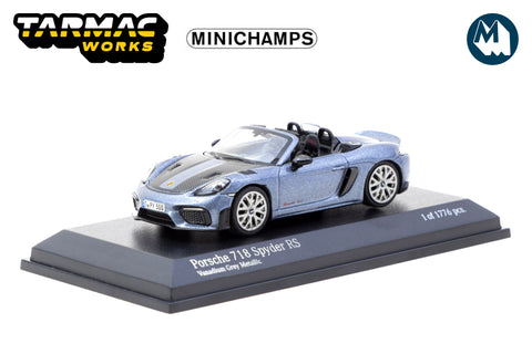 [Pre-Order] Porsche 718 Spyder RS (Vanadium Grey Metallic)