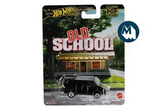 [Damaged] Hot Wheels Pop Culture 2025 Mix 3 / 1979 Dodge Ram Van - Old School