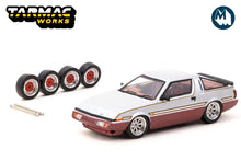 Mitsubishi Starion (Silver & Dark Red)
