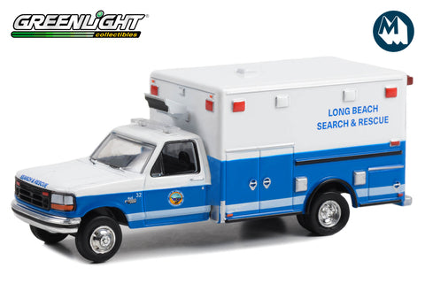 1993 Ford F-350 Ambulance - Long Beach Search & Rescue, Long Beach, California