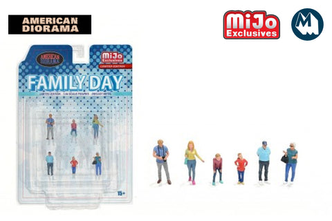 1:64 American Diorama Family Day (AD-2410)