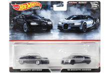 Car Culture Twin Pack - Bugatti Veyron / '16 Bugatti Chiron