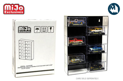 1:64 Showcase 12-Car Wall Mount Display Case