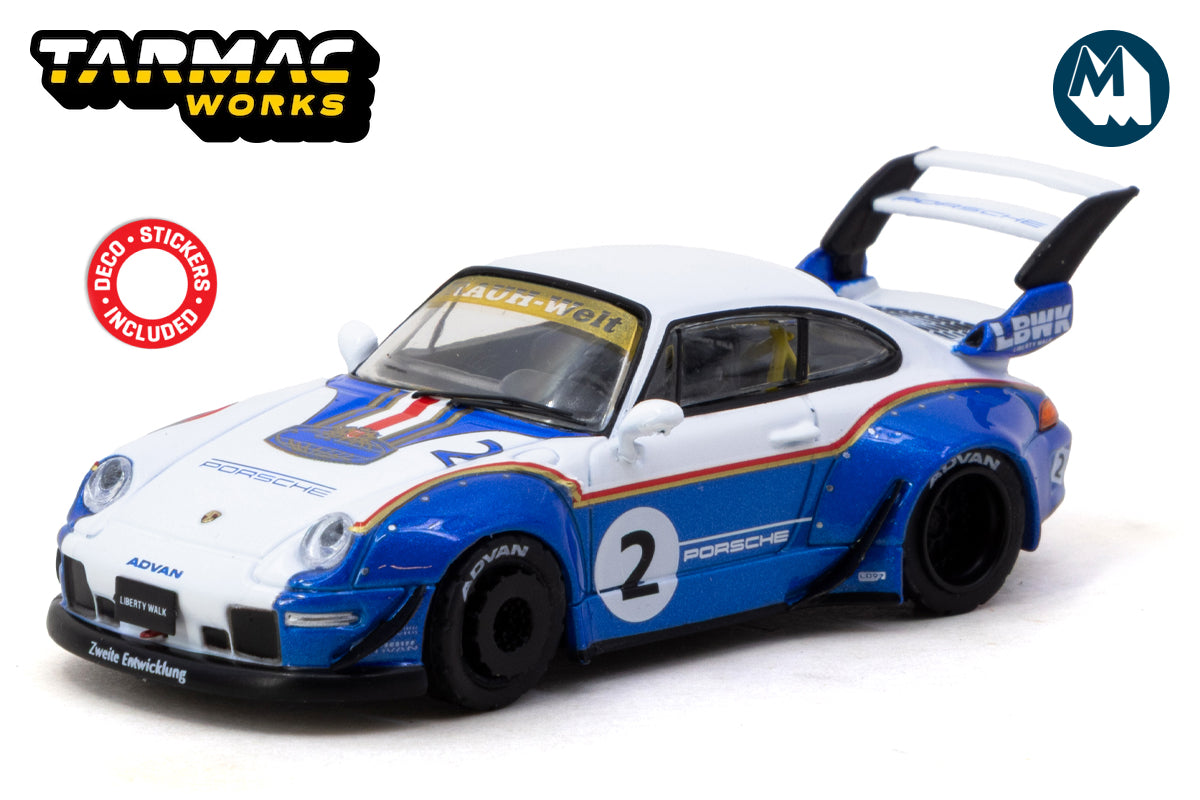 [Pre-Order] RWB 993 with container and decal - Liberty Walk