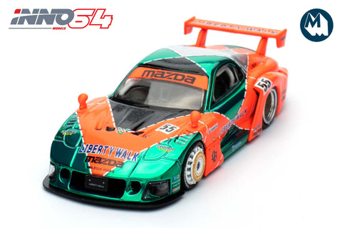 LBWK RX7 (FD3S) - LB-Super Silhouette (Orange/Green)