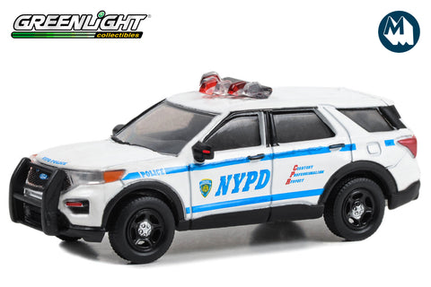 2020 Ford Police Interceptor Utility - New York City Police Dept (NYPD) with NYPD Squad Number Decal Sheet