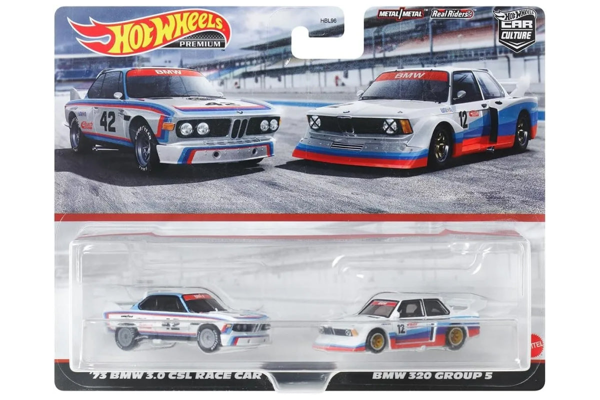 Car Culture Twin Pack - 1973 BMW 3.0 CSL Race Car / BMW 320 Group 5