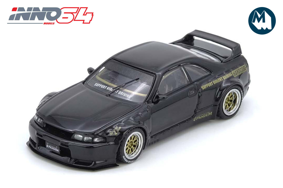 Nissan Skyline GT-R (BCNR33) "Pandem" (Black)