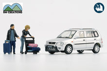 1994 Mazda Demio with figures (Silver)