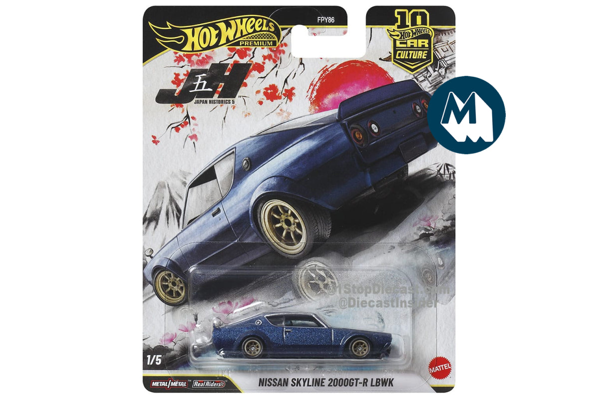 [Pre-Order] Hot Wheels Car Culture 2026 Mix 1 Japan Historics