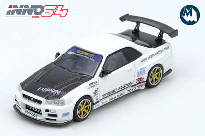 Nissan R34 GT-R "Top Secret" (White)