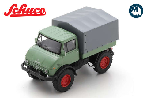 Unimog U406 (Green with Red rims)