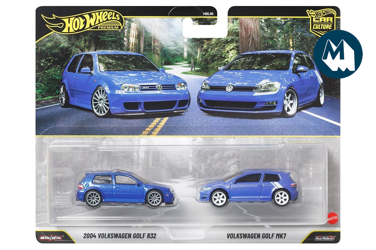 Car Culture Twin Pack - Volkswagen Golf R32 / Volkswagen Golf Mk7 - Volkswagen Golf