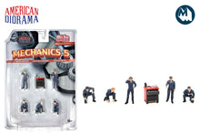 1:64 American Diorama Mechanics #5 Figure Set (AD-2435MJ)