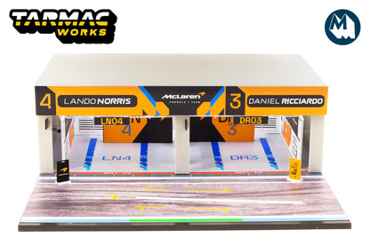 1:64 Pit Garage Diorama - McLaren Formula 1 Team