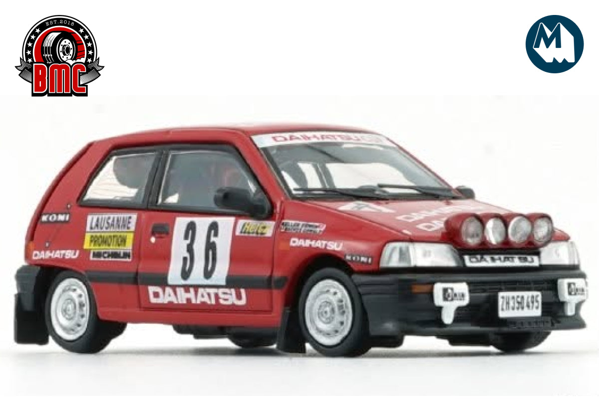 Daihatsu Charade - #36 Erwin Keller/Oswald Backes Winner Of Class 3 Rallye Monte Carlo 1988