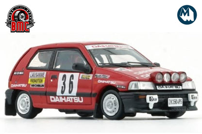 Daihatsu Charade - #36 Erwin Keller/Oswald Backes Winner Of Class 3 Rallye Monte Carlo 1988