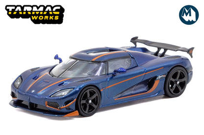 [Pre-Order] Koenigsegg Agera RS (Dark Blue Carbon Fiber / Orange Accents)