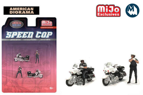 1:64 American Diorama Speed Cop (AD-64530)