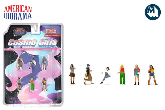 1:64 American Diorama Cosmo Girls Figure Set (AD-2437MJ)