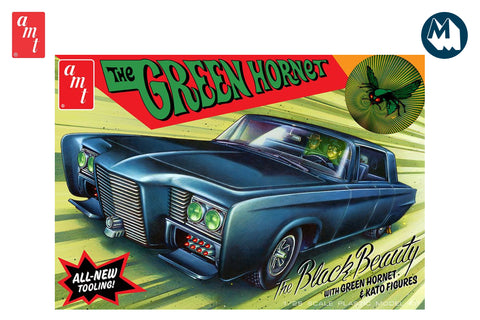 1:25 - Green Hornet Black Beauty with Green Hornet & Kato Figures (Model Kit)