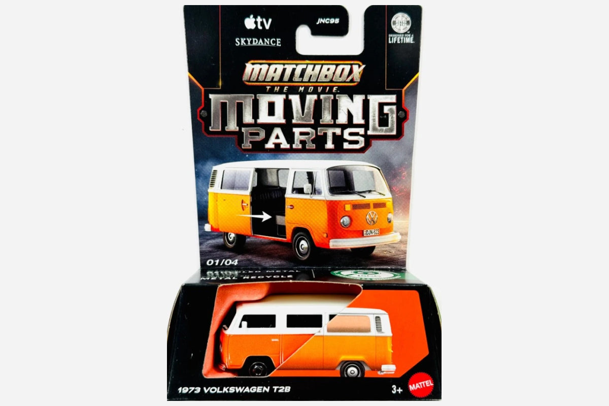 2026 "The Movie" #01 - 1973 Volkswagen T2b (White & Orange)