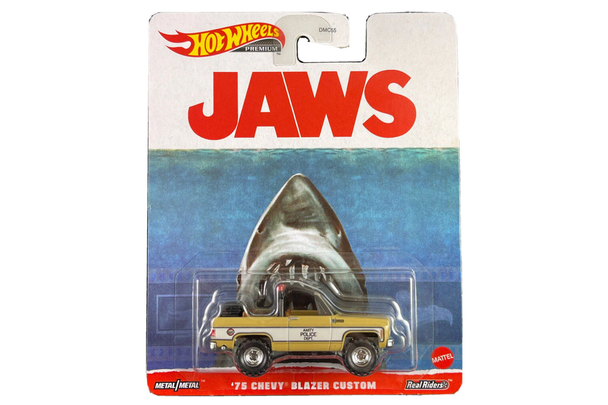 Hot Wheels Retro Entertainment 2023 Mix 3 / '75 Chevy Blazer Custom - Jaws