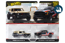 Car Culture Twin Pack - Ford Bronco R / '17 Ford F-150 Raptor - Ford Trucks