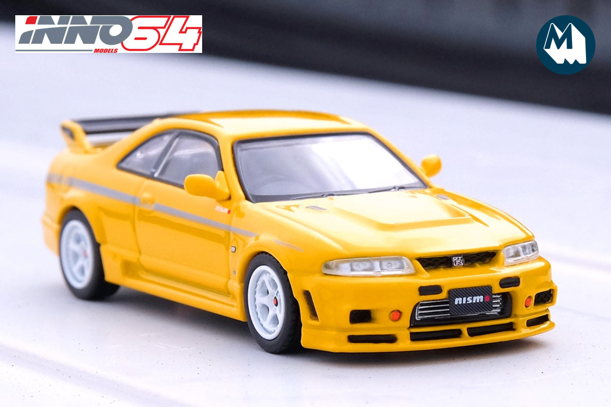 Yellow R33 Gtt Nissan Skyline GT-R R33 Nismo 400R (Yellow) – Modelmatic