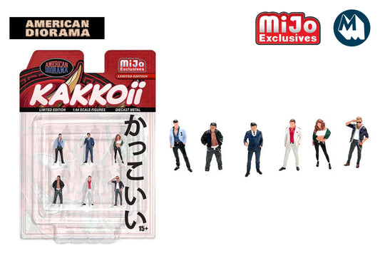 [Pre-Order] 1:64 American Diorama Kakkoii Figure Set (AD-2425MJ)