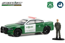 2018 Dodge Charger Pursuit - Carabineros de Chile with Carabineros de Chile Police Figure