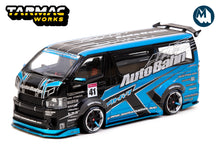 1:43 - Toyota Hiace Widebody (Black / Blue)