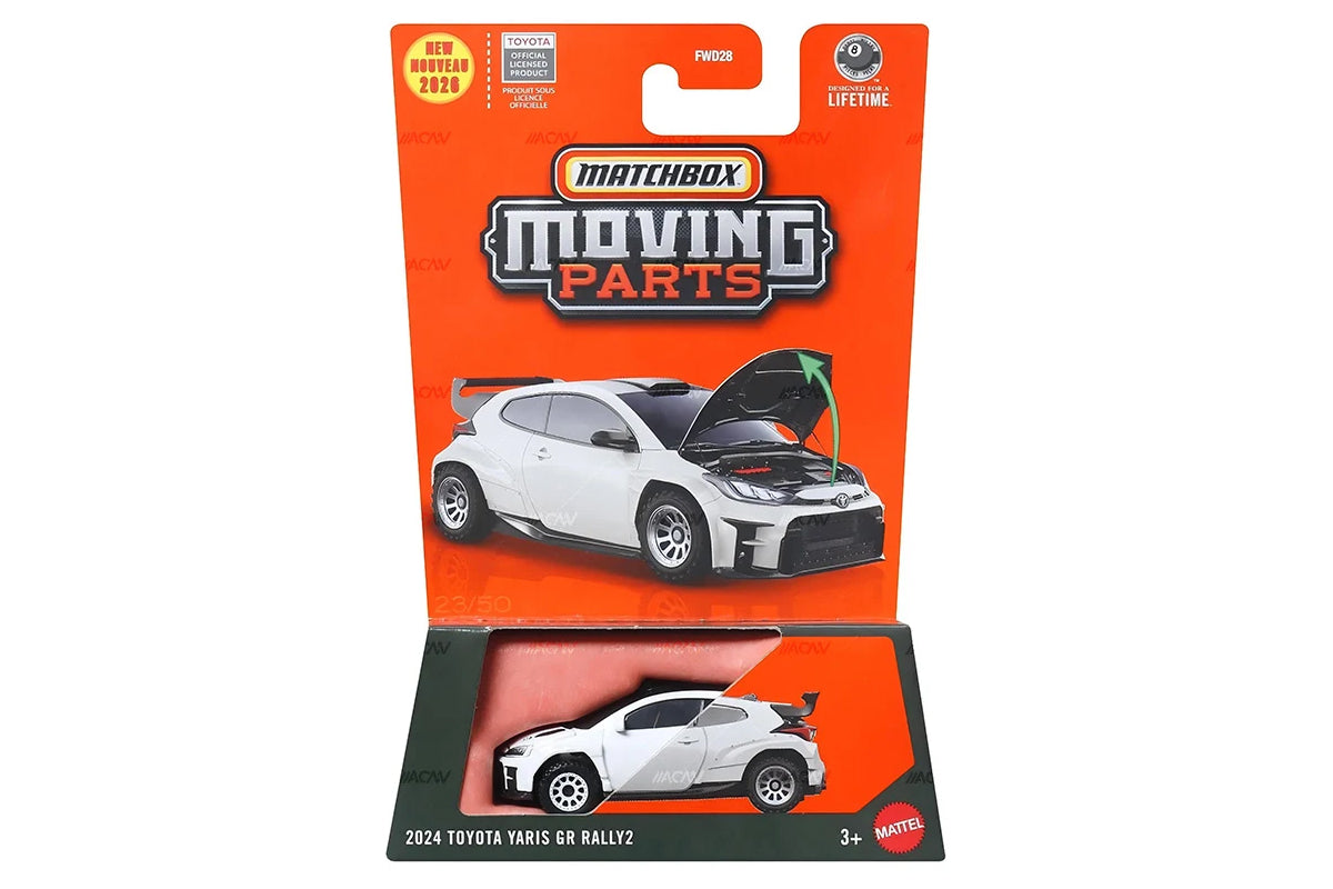 [Pre-Order] 2026 #23 - 2024 Toyota Yaris GR Rally2 (White)
