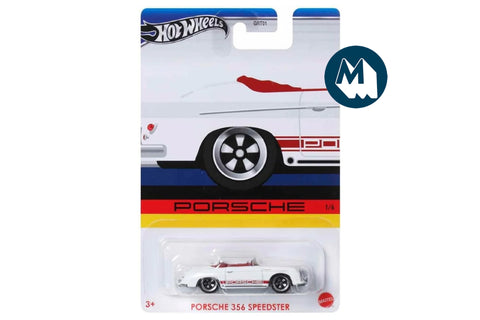 Hot Wheels Porsche Series (2024) #1 - Porsche 356 Speedster (White)