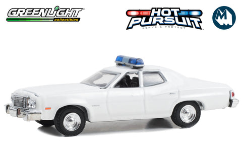 Hot Pursuit 1974-76 Ford Gran Torino Sedan with lights (White)