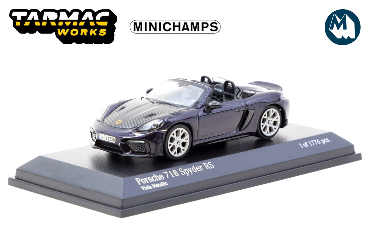 [Pre-Order] Porsche 718 Spyder RS (Viola Metallic)